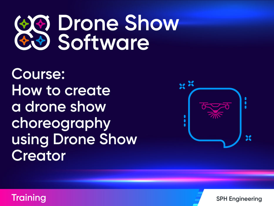 Curso introductorio: Cómo iniciar su negocio de espectáculos con drones