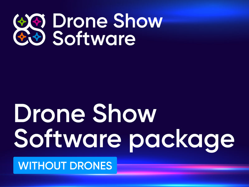 paquete Drone Show Software
