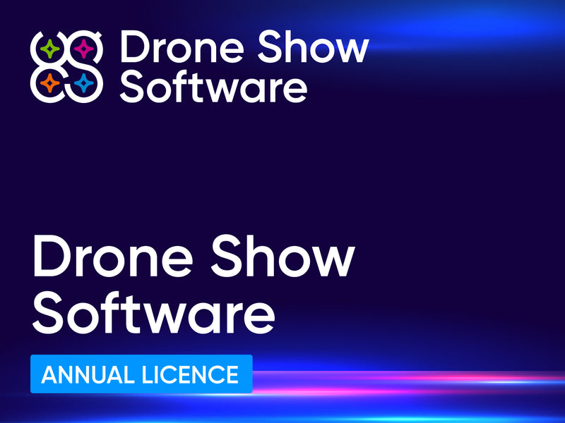 Licencia anual del software Drone Show
