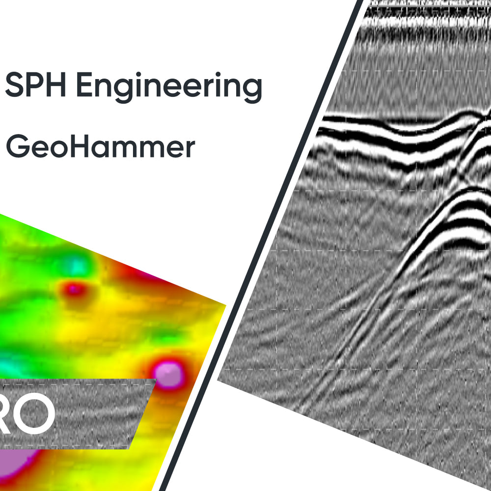 GeoHammer Pro data processing software (cloud access)