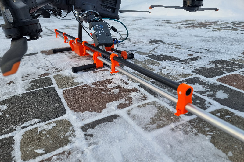 50MHz dipoles set for Zond Aero LF GPR