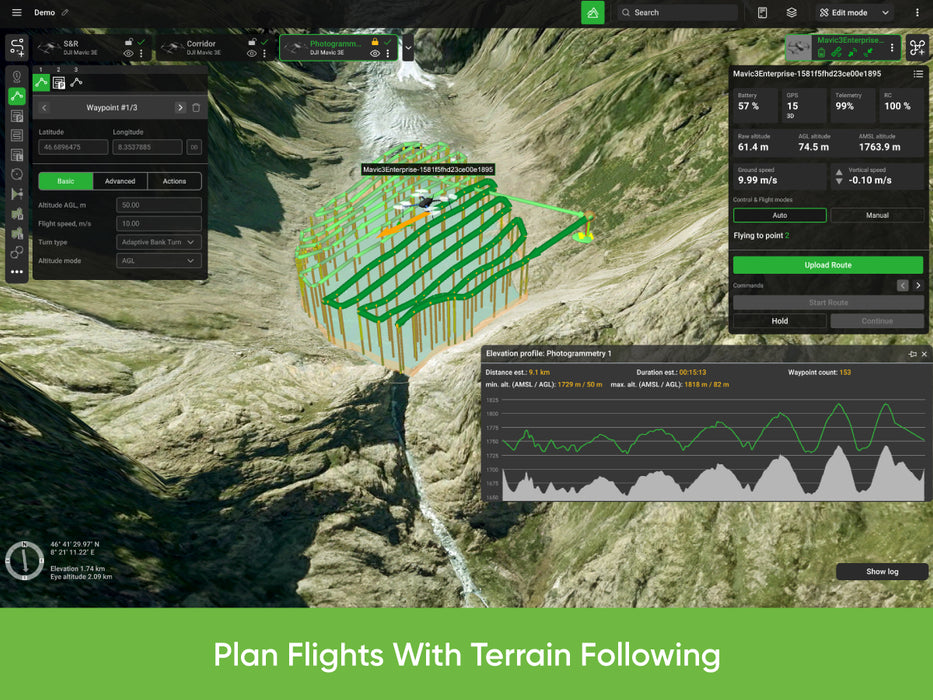 Gs Pro Dji Mavic Flight Planner Kml File Dji Gs Pro Pc Ground