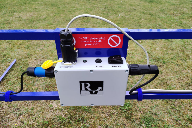Terrestrial survey kit for RadSys Zond Aero LF GPR in bi-static configuration