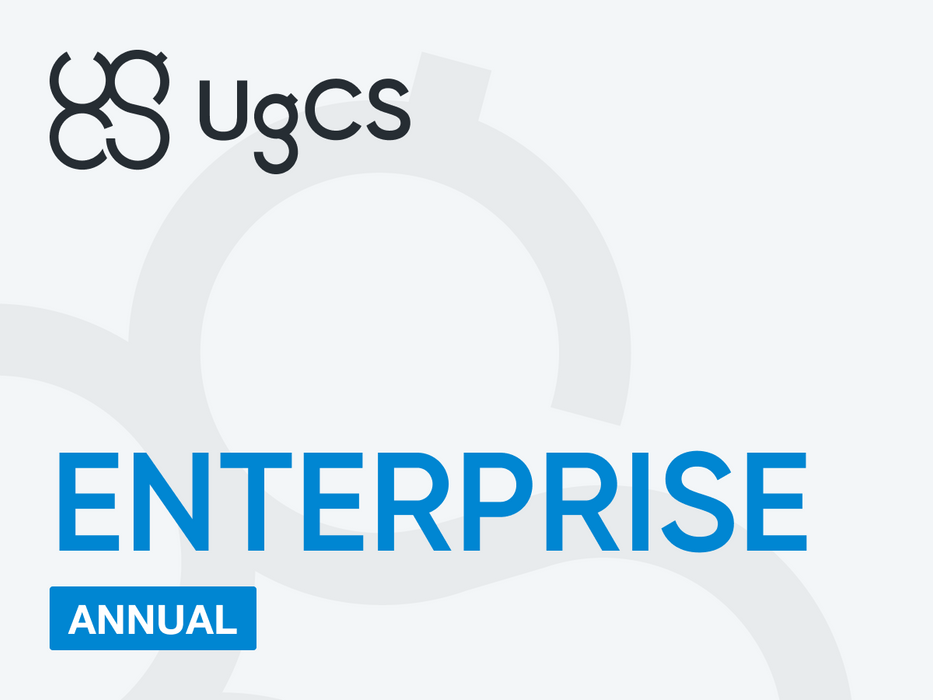 UgCS ENTERPRISE suscripción mensual