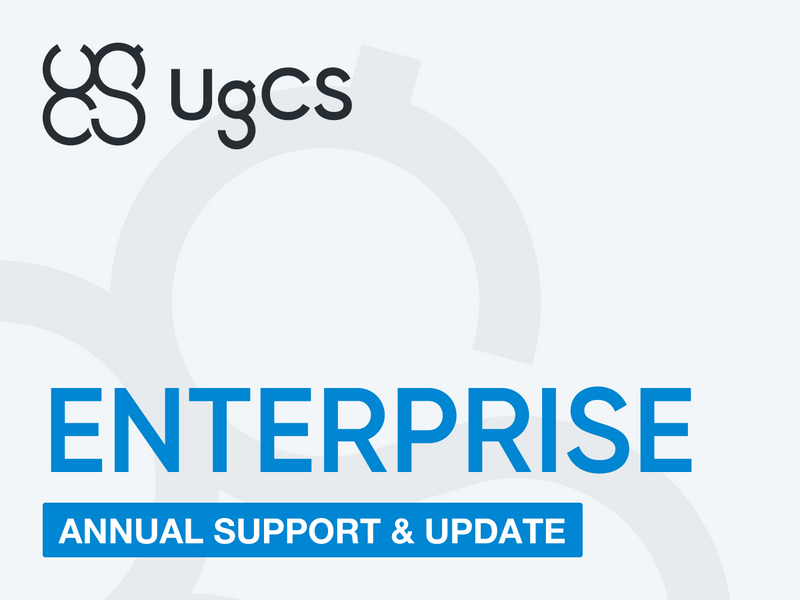 UgCS ENTERPRISE ikgadējais atbalsts un atjauninājumi