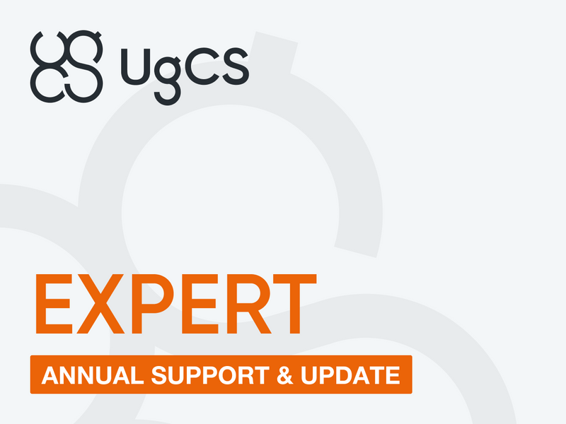 UgCS EKSPERTA ikgadējais atbalsts un atjauninājumi