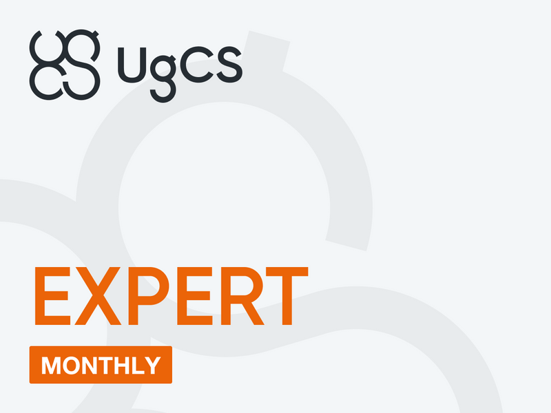UgCS EXPERT ikmēneša abonements