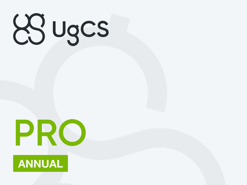 UgCS PRO gada abonements
