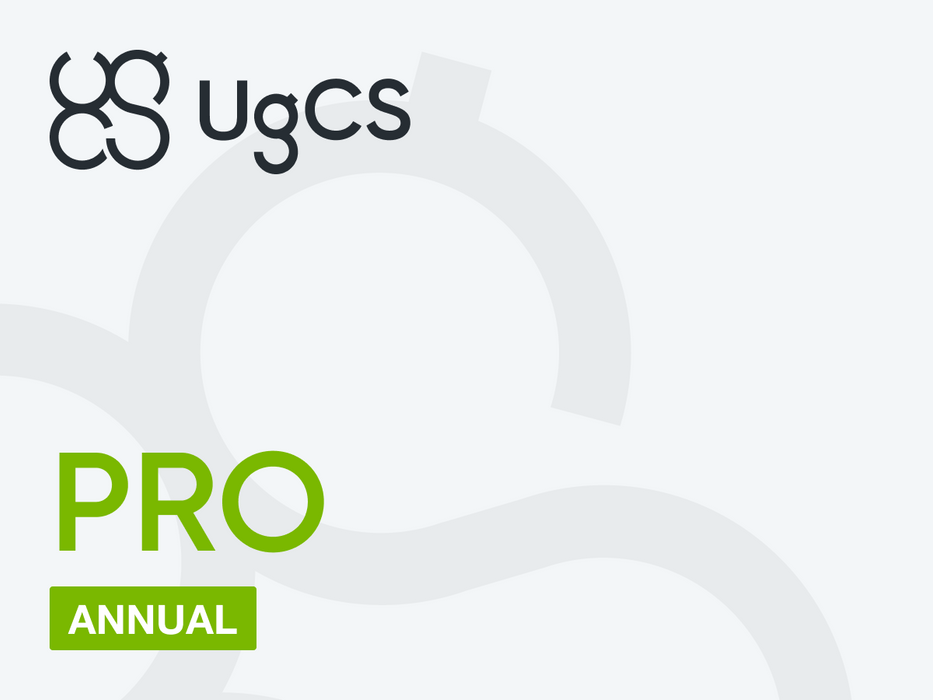 UgCS PRO yearly subscription