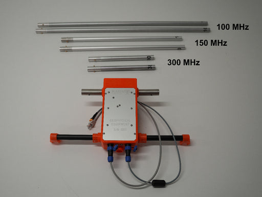 Zond Aero LF GPR with standard dipoles