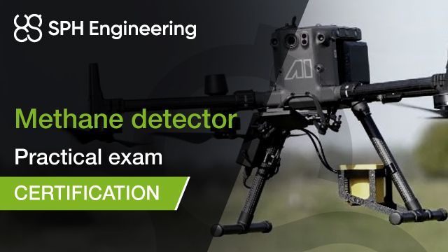 Examen práctico y certificación: detector de metano