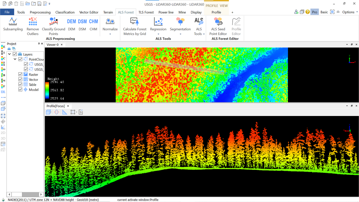 LIDAR360 林业许可证