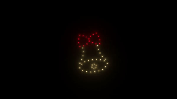Jingle bells animation - 50 drones — Shop | SPH Engineering