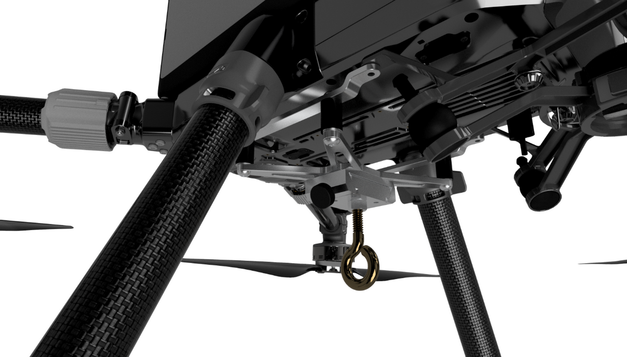 Universal heavy lift payload mounting for DJI M300/M350 RTK drone