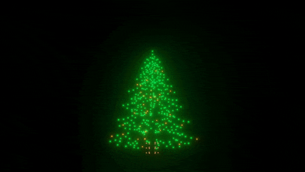 Christmas tree animation - 400 drones — Shop | SPH Engineering
